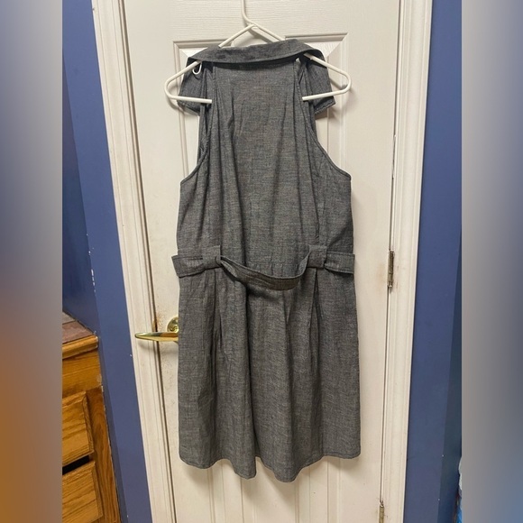 Derek Heart Dress Size 1X Grey Sleeveless plus size - Picture 3 of 6